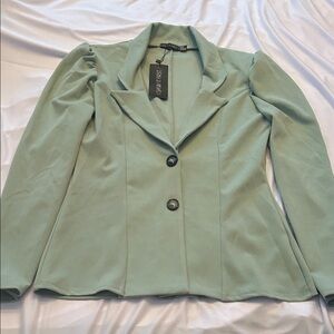 Women's Sage Green Blazer